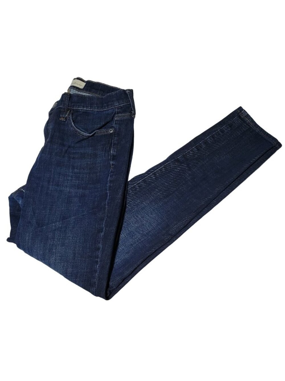 Gap True Skinny Jeans Womens Size 28 Mid Rise Dark Wash Denim Pants